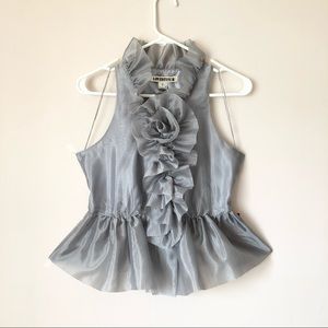 LVLX Light Grey Blouse LOVESTITCH